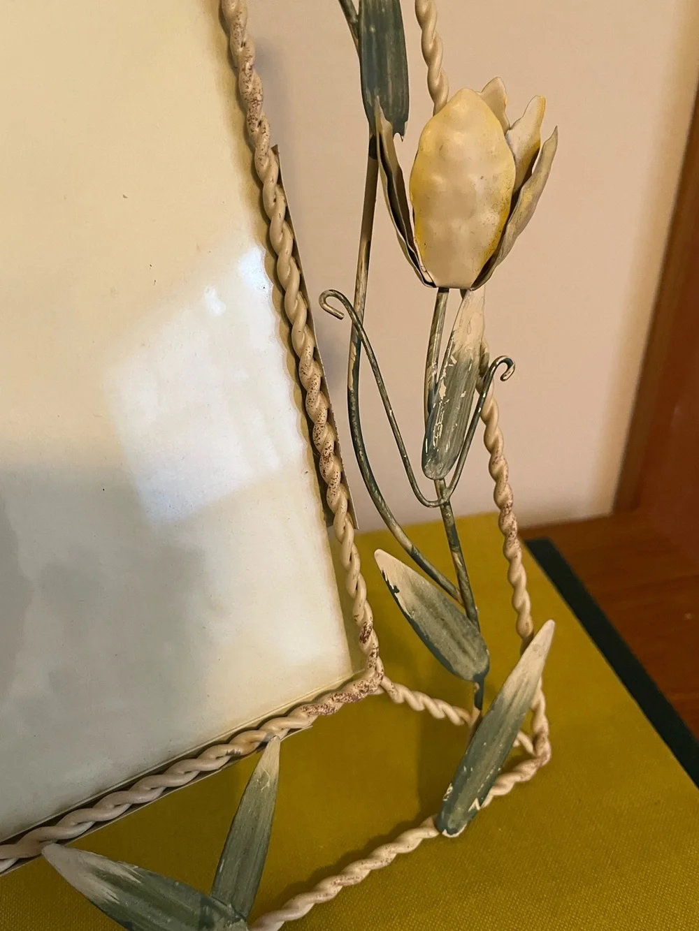 Metal 3D Flower Picture Frame 5x7